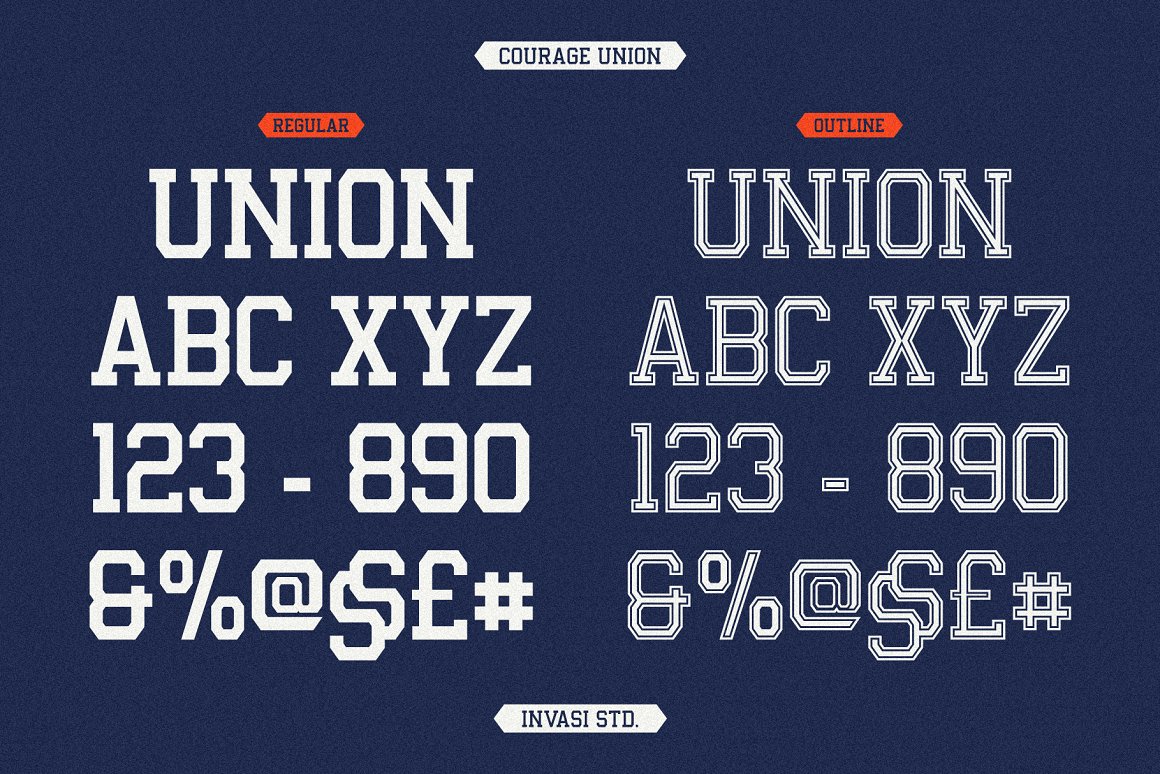 Courage Union - Athletic Slab