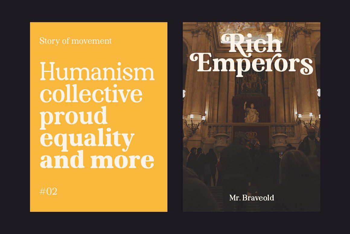 Braveold Font Family