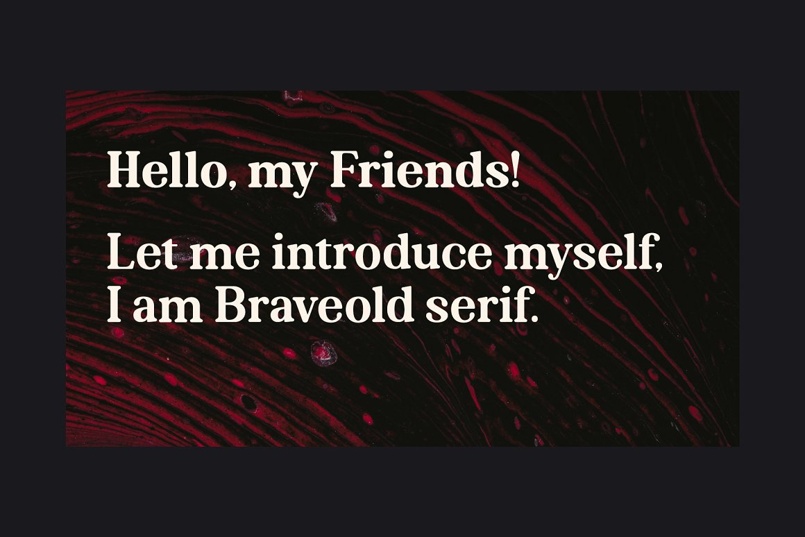 Braveold Font Family