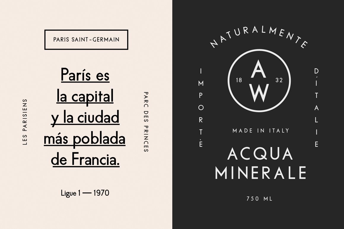 Ojos Sans Serif Font