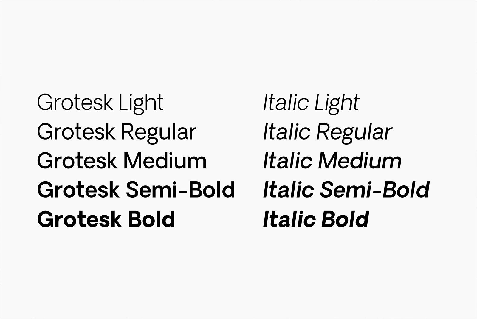 Oakes Grotesk