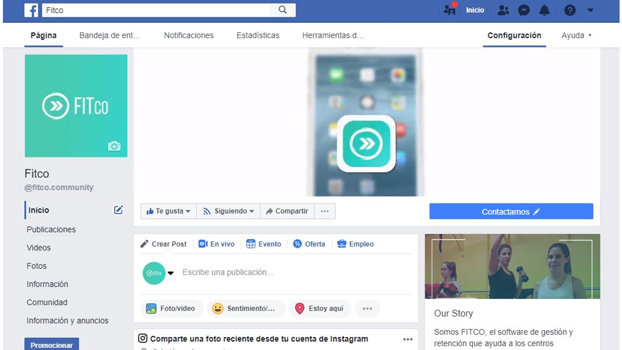 Facebook como herramienta de venta para centros fitness