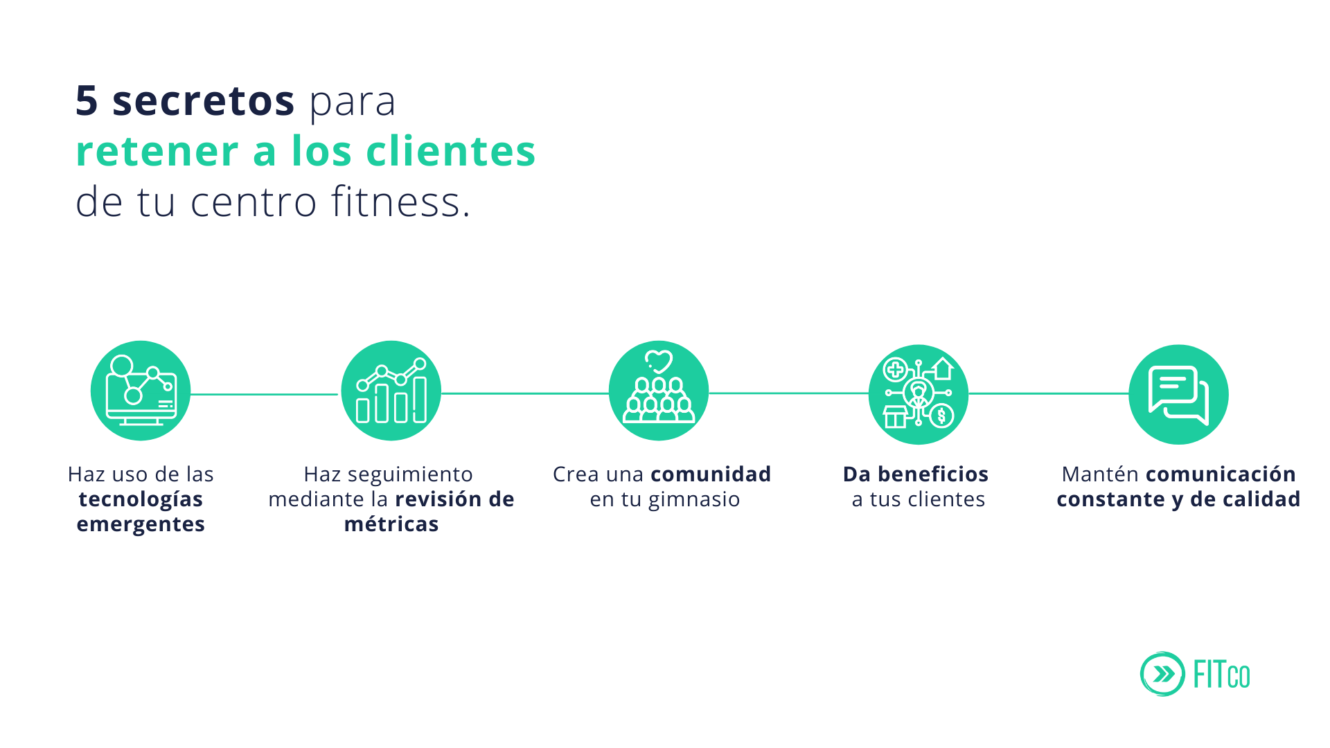 5 secretos para retener a los clientes de tu centro fitness