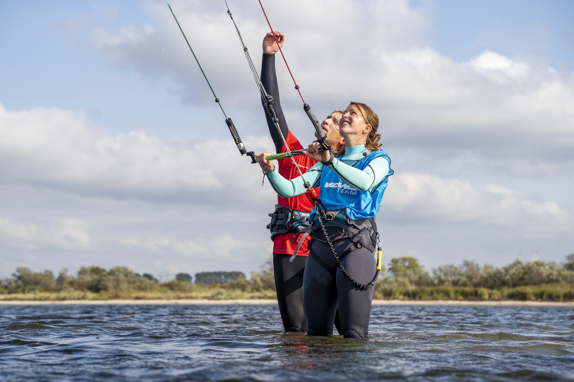 Kitesurfen lernen an der Ostsee - Kitesurfschule Pepelow