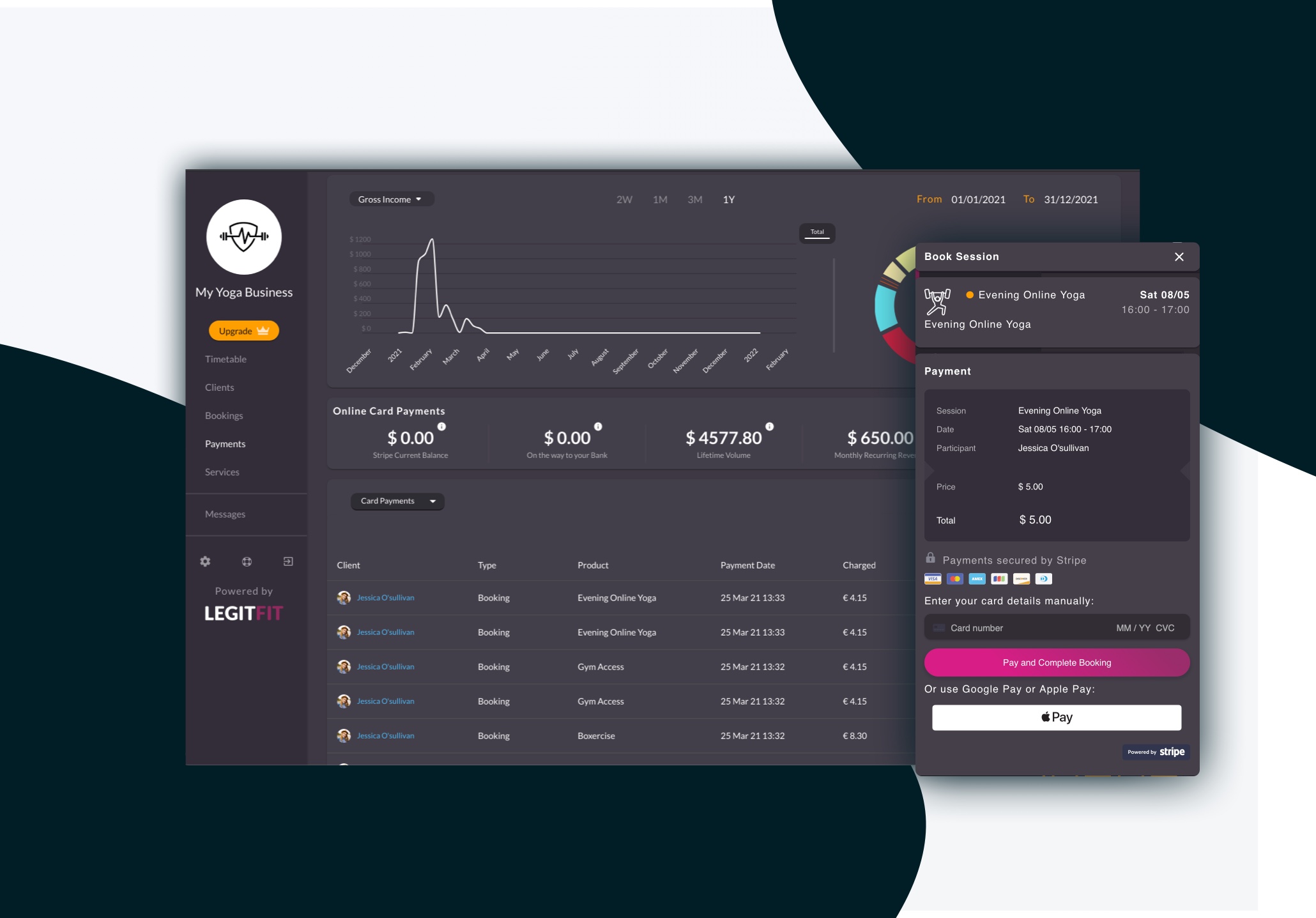 Scheduling Software for Gyms & Personal Trainers | LegitFit