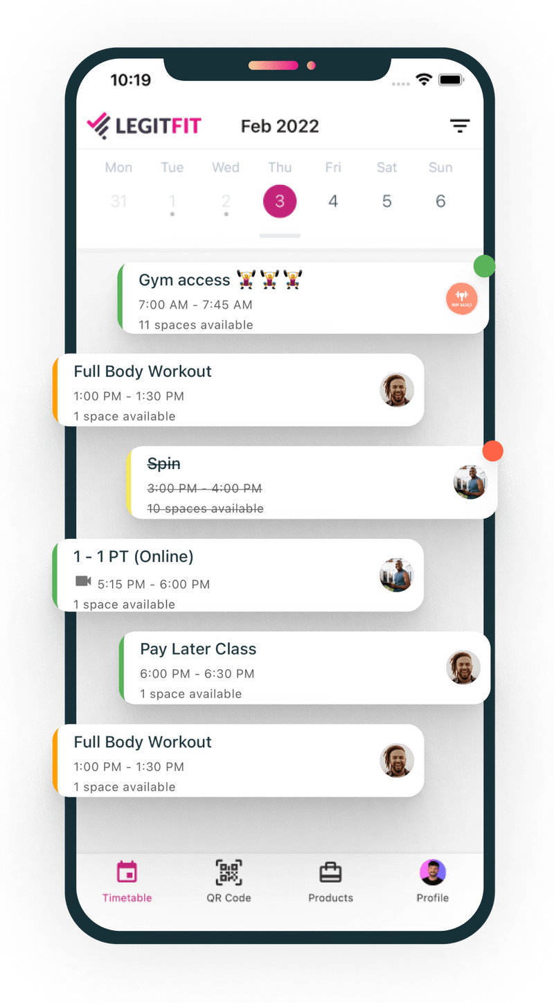 Your All In One Gym And Studio Software Legitfit