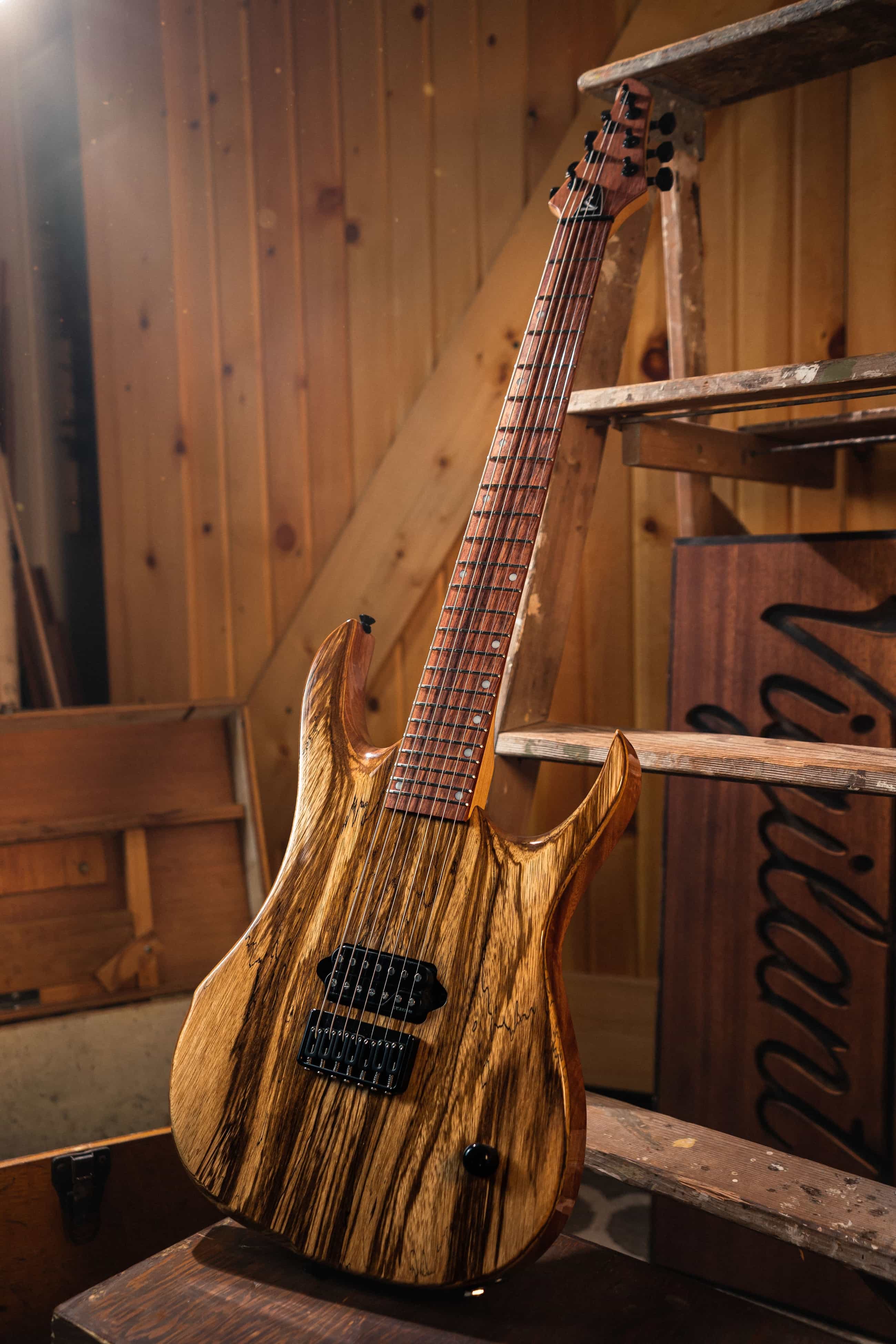 Custom Vigilant Builds Custom Guitars, Victoria, BC