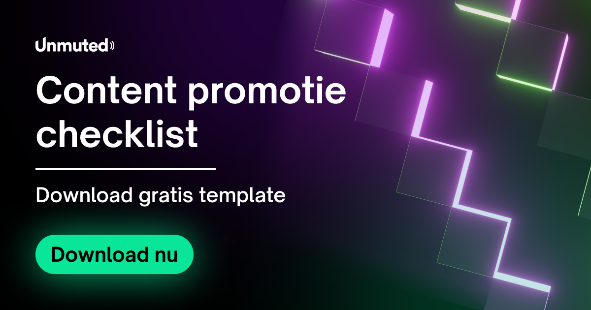unmuted-content-promotie-checklist