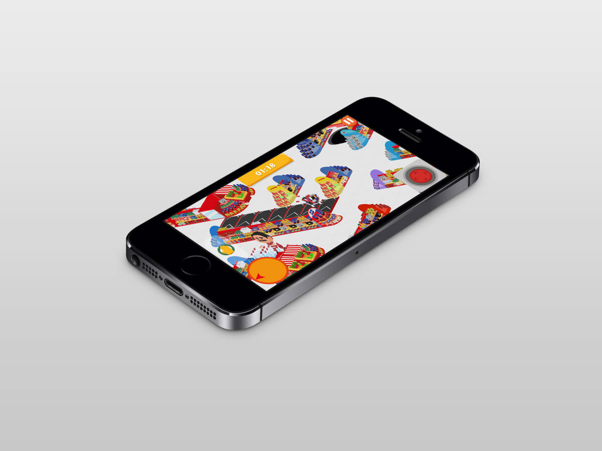 Gamification application mobile - Advergame et publicité pour une marque