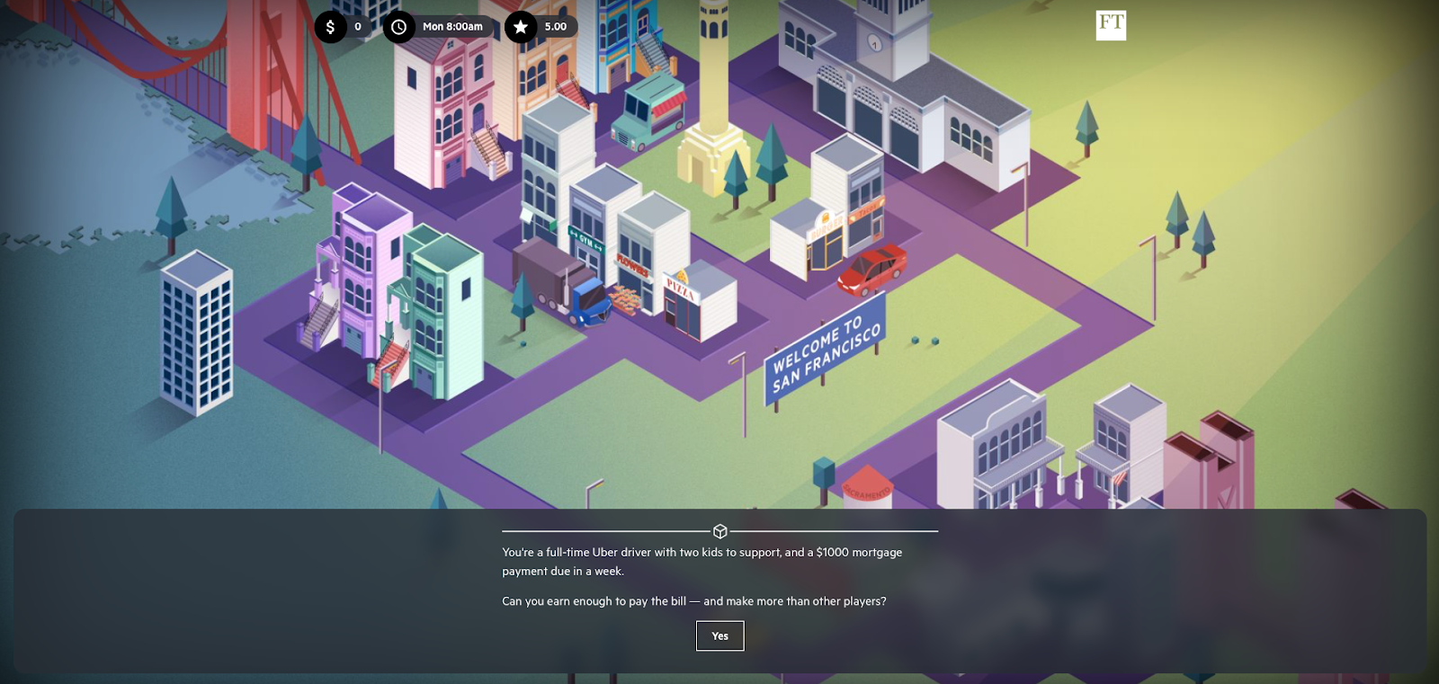 exemple serious game uber