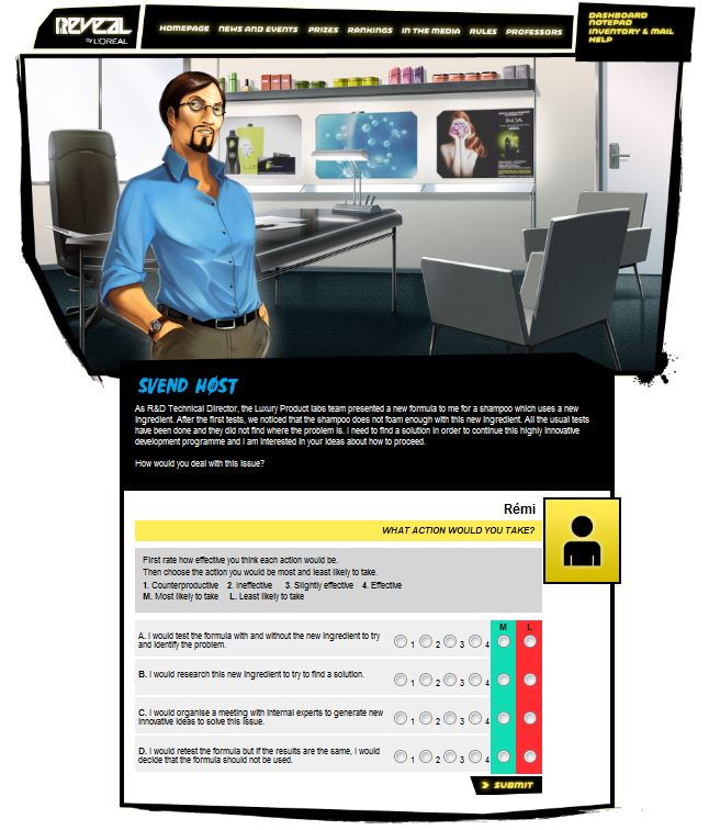 gamification recrutement l'oréal
