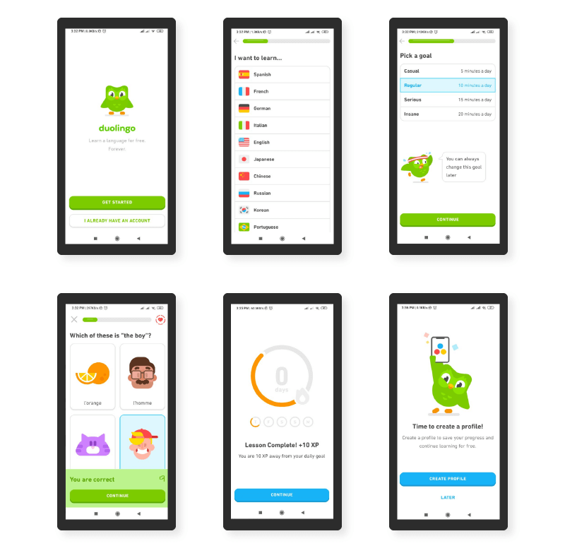 exemple gamification formation langue
