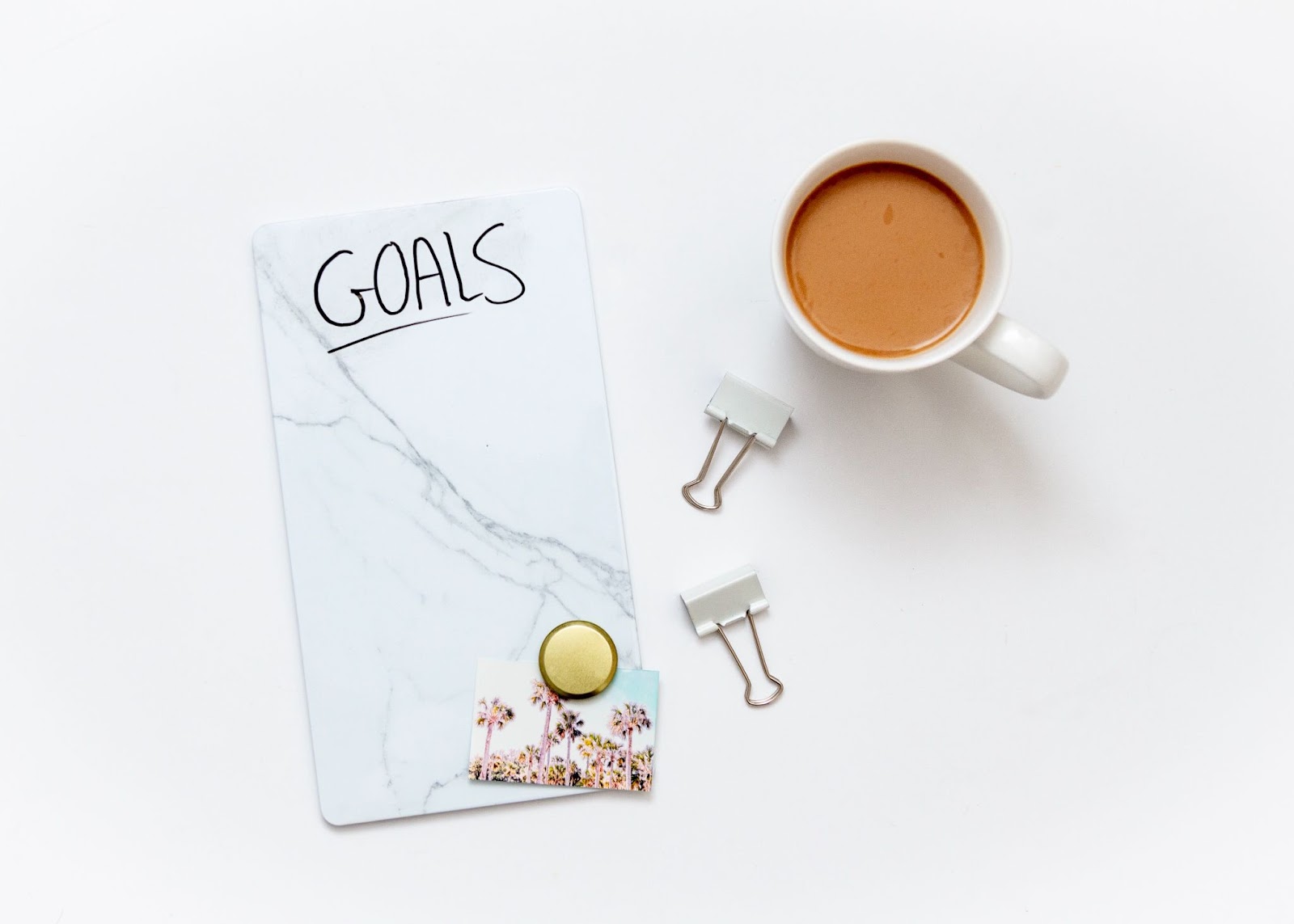 What is setting goals?