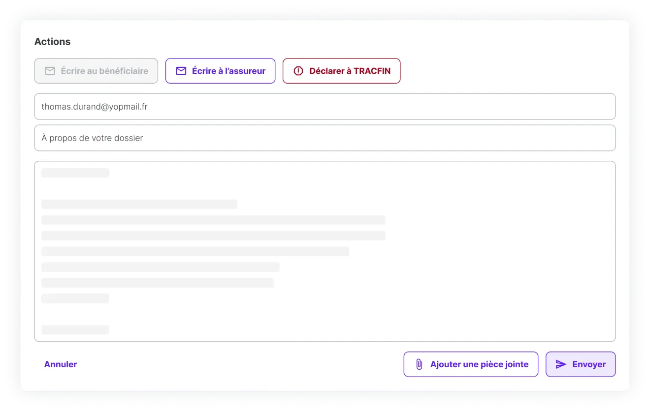 Image of Seyna AML Inbox to write and upload files