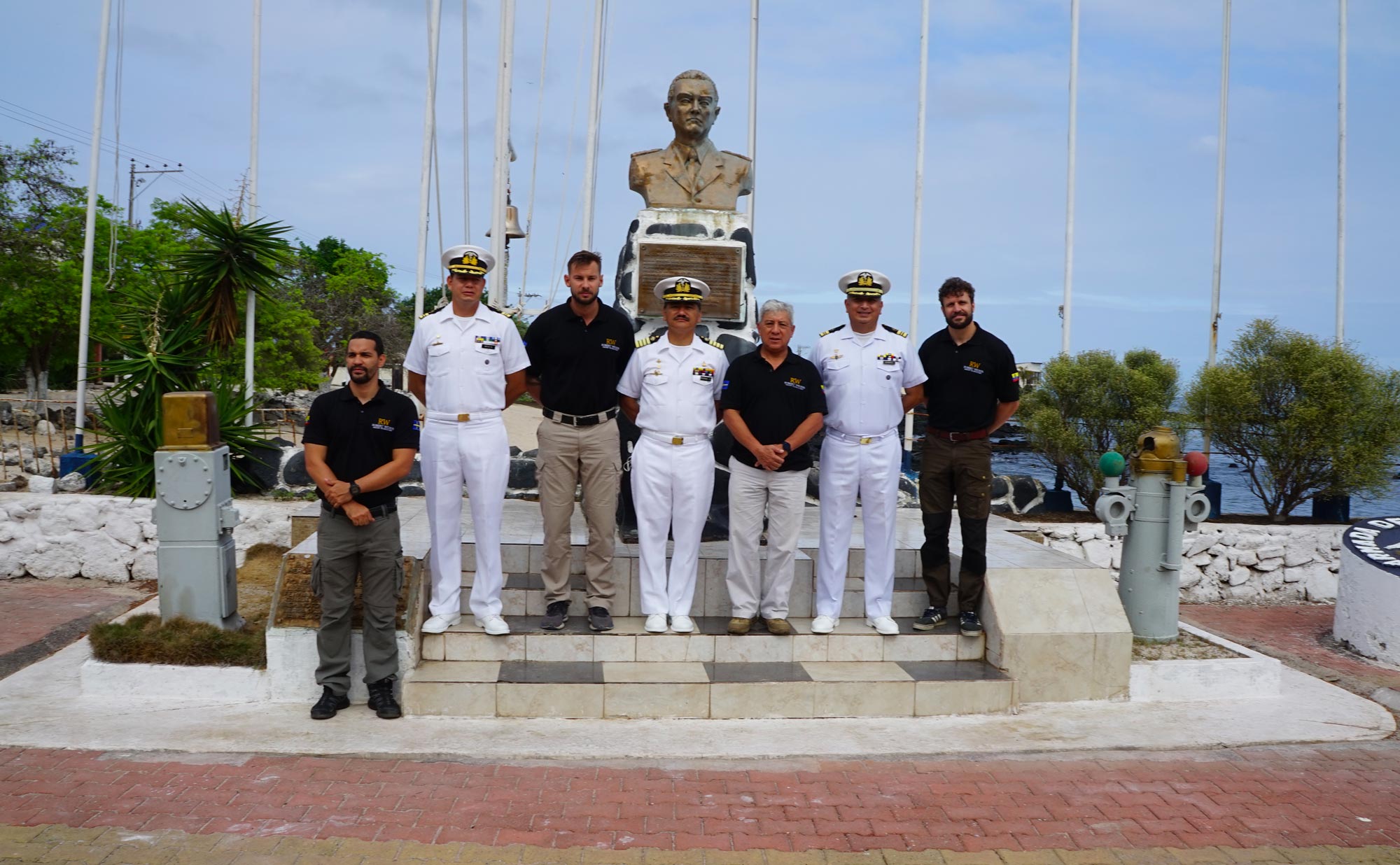 Visiting the main base of the Ecuadorian navy