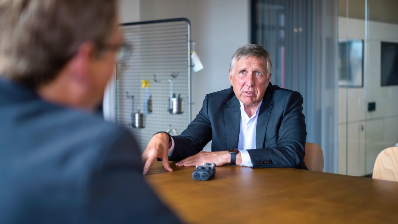 Luxemburgs Vizepremier- und Verkehrsminister François Bausch