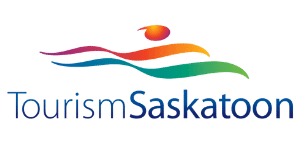 Tourism Saskatoon logo.