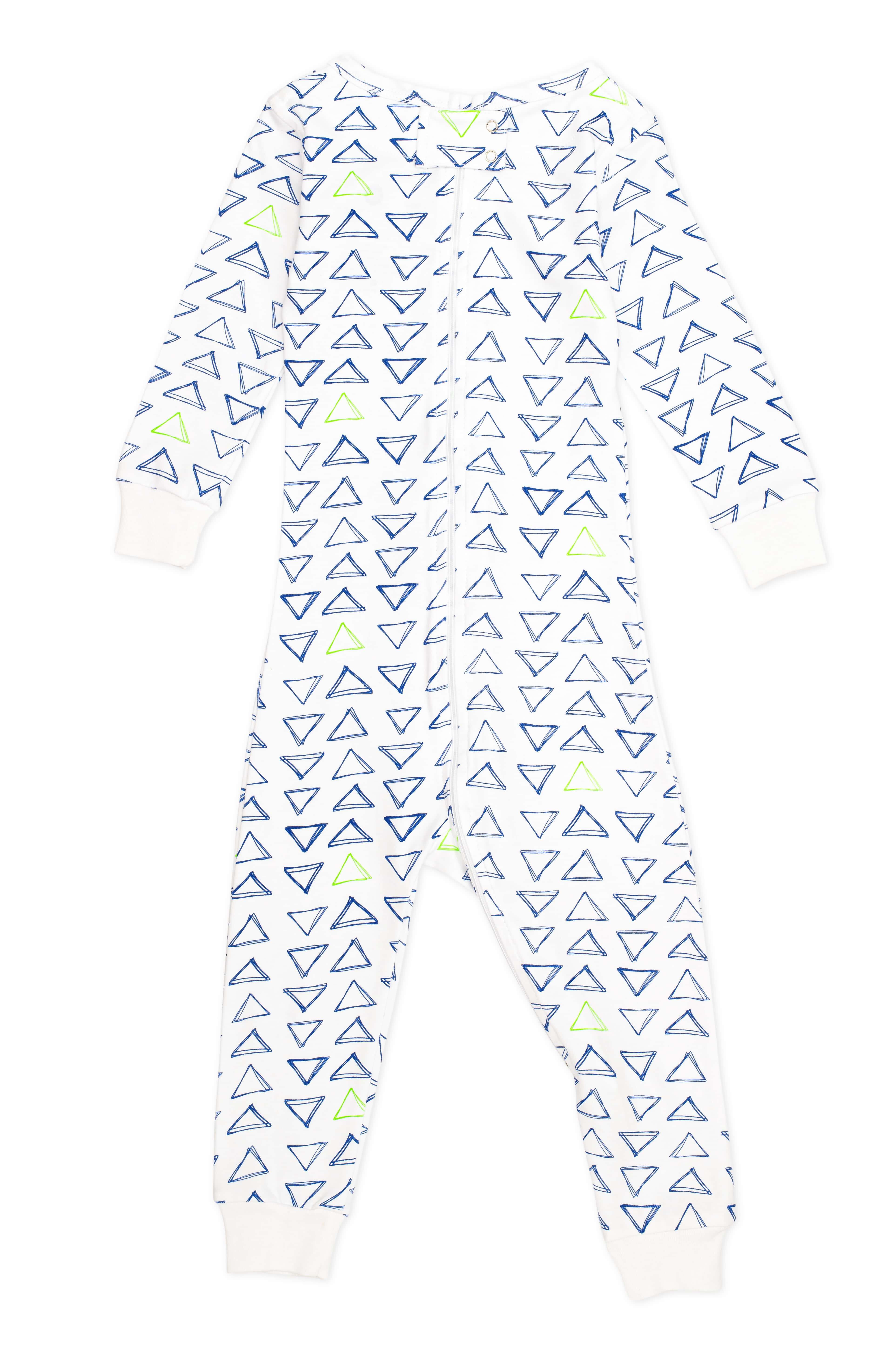 Teach Leanbh Unisex Baby 2 Pack Pajamas Cotton Short Sleeve