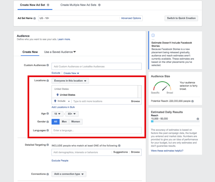facebook ads