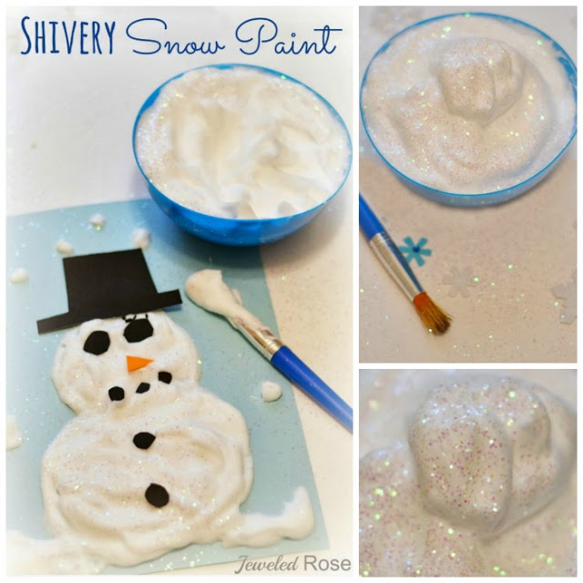 Snow Paint image via Growing a Jeweled Rose