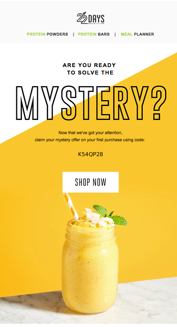 22 days mystery campaign