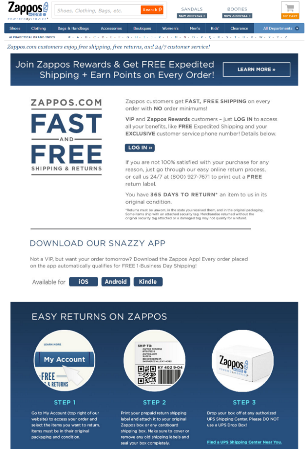 zappos fast and free black friday