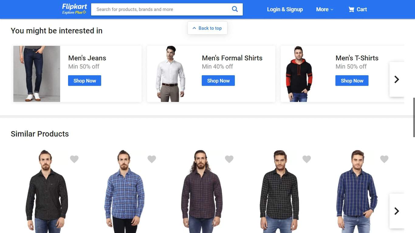 Example of product personalization