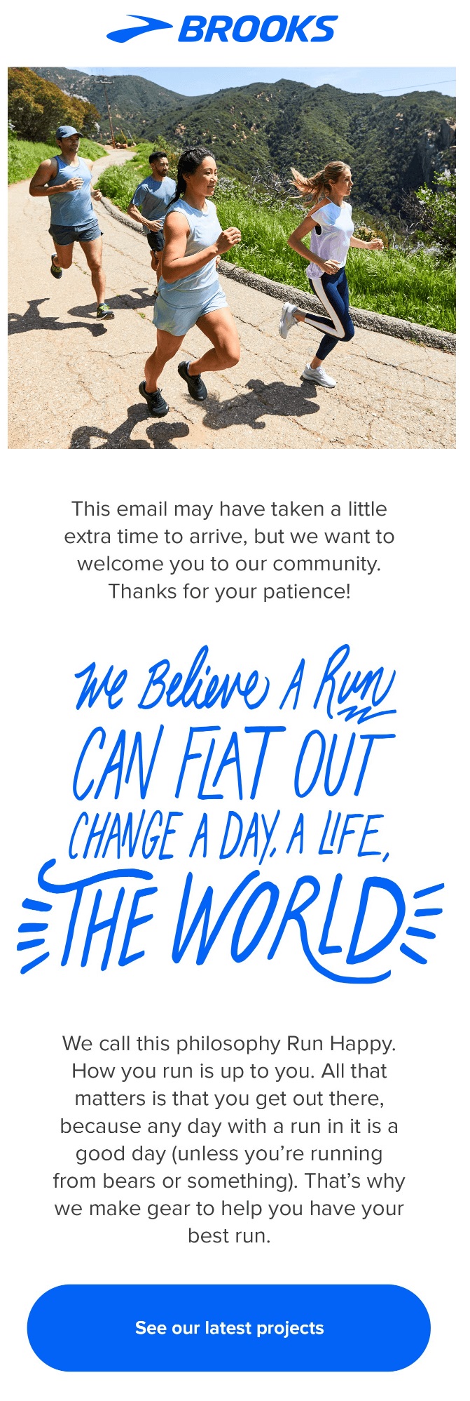 Good storytelling is always a part of good email marketing ideas