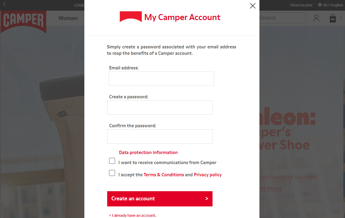 example of account creation micro conversion