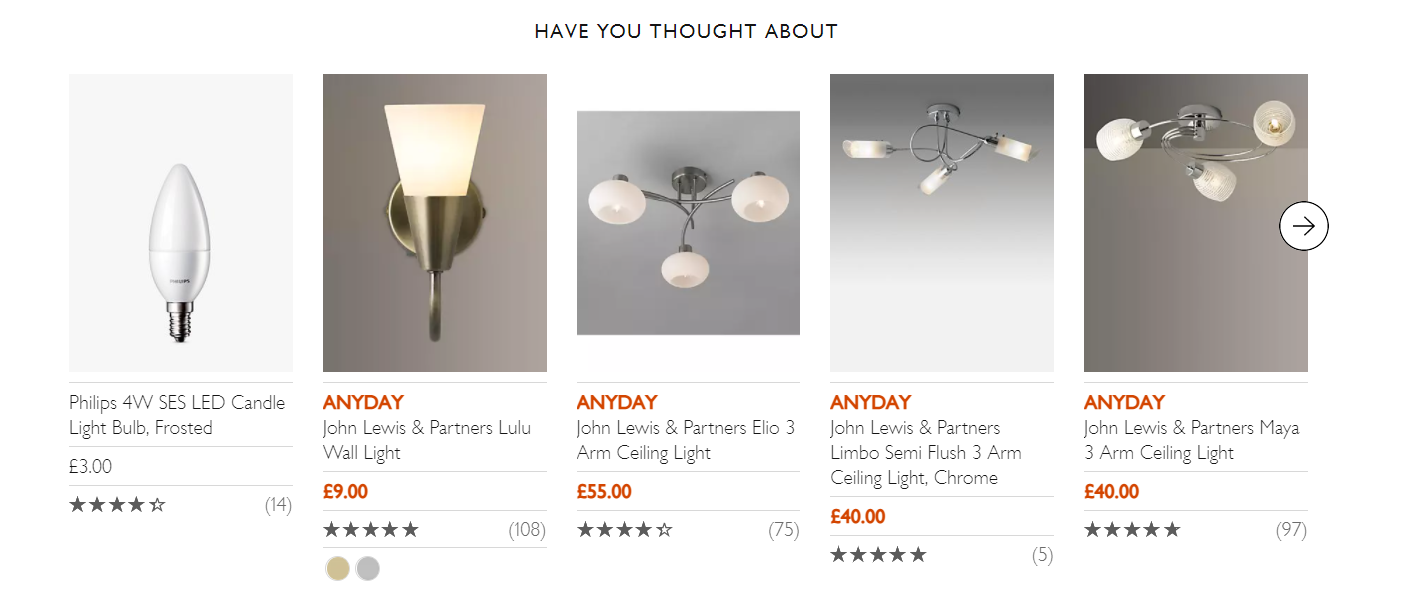 example of product comparison micro conversions