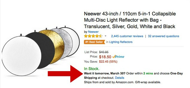 amazon scarcity marketing