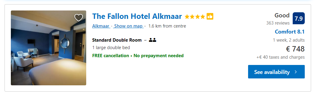 Example of third degree price discrimination