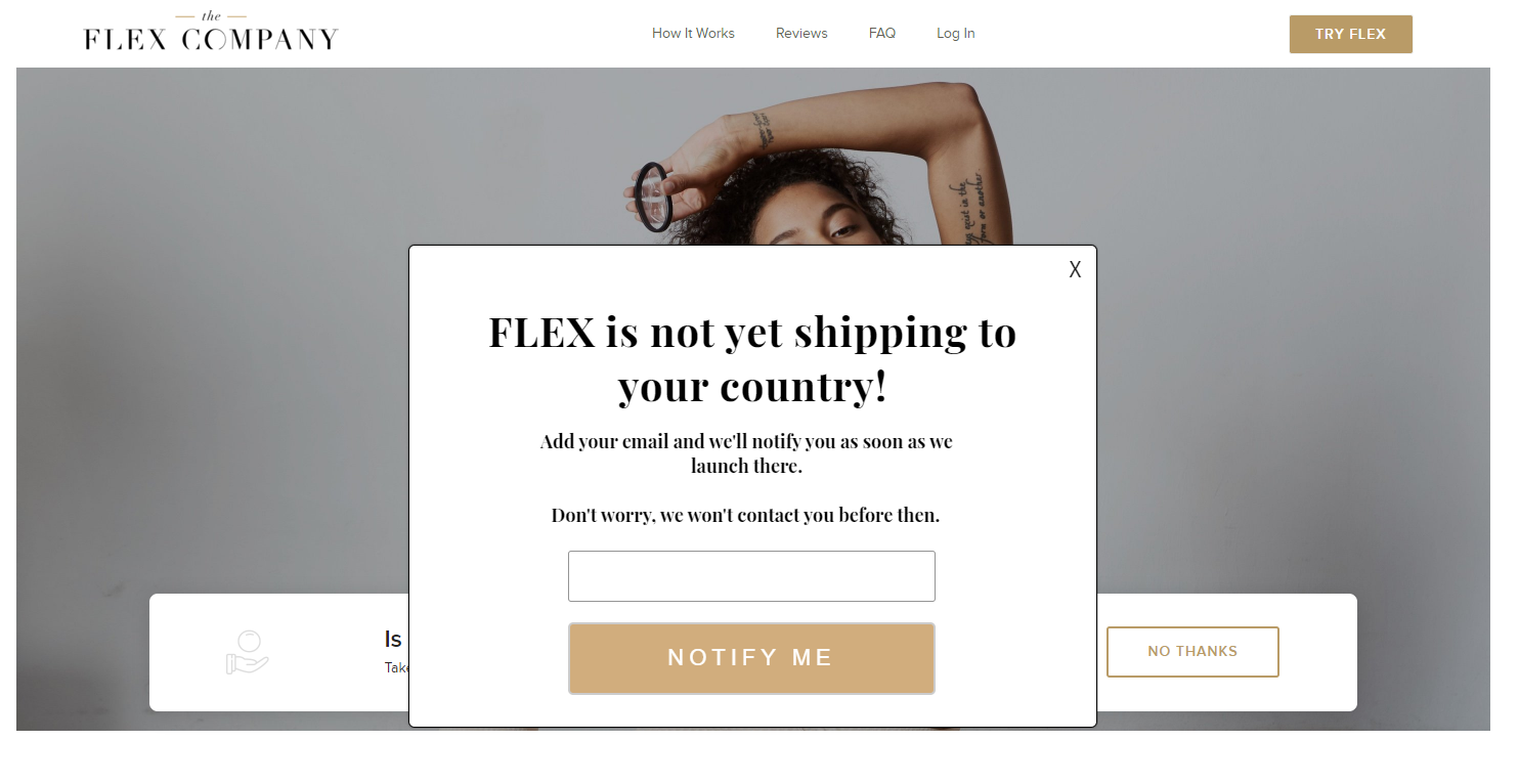 example of Flex popup