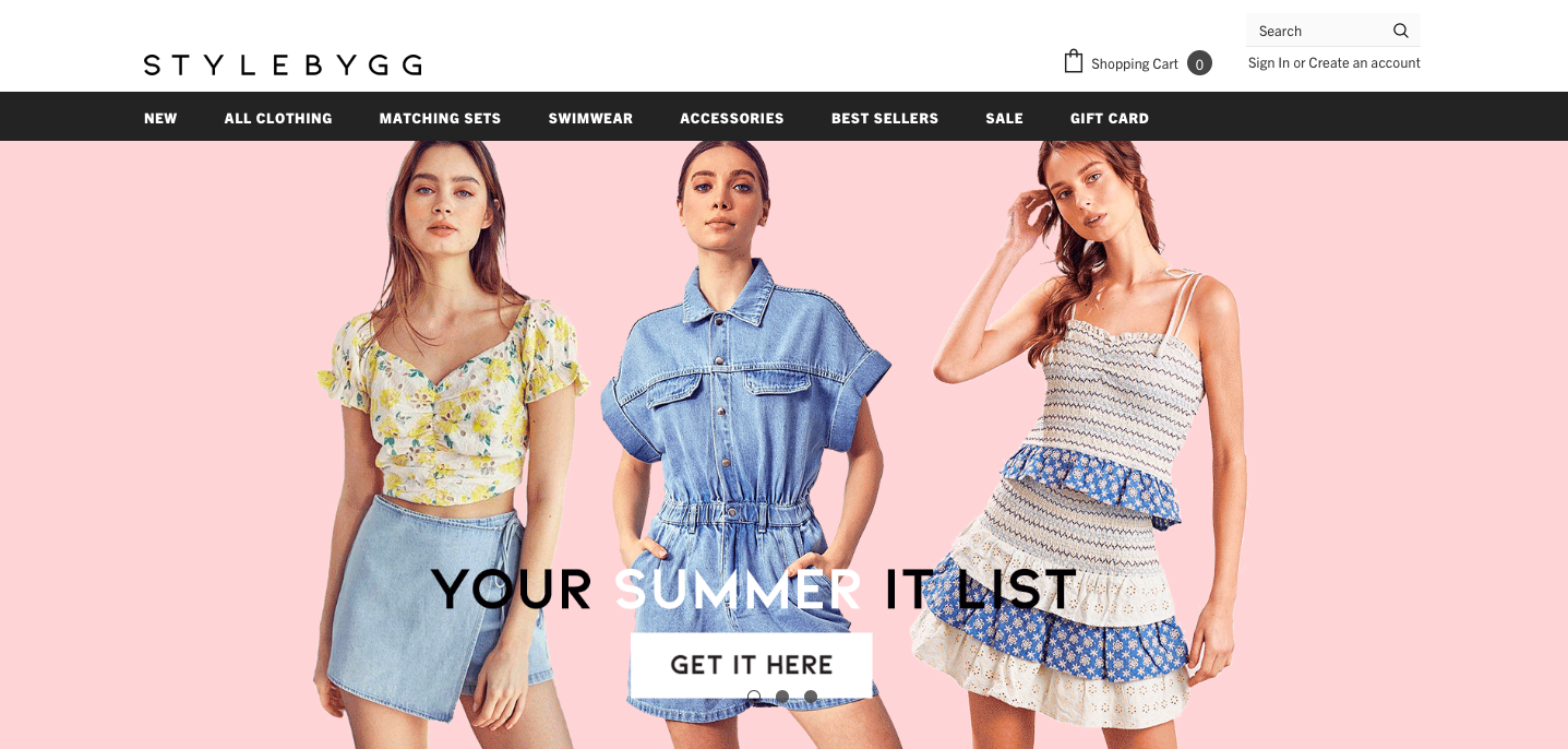 stylebygg ppc landing page