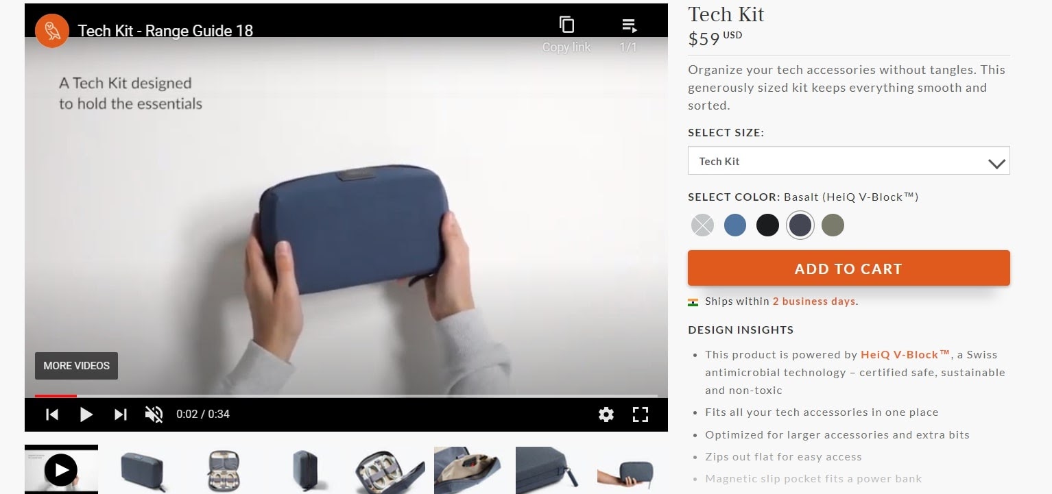 Example of how to use autoplay videos to reduce bounce rate