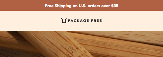 use shopping psychology like free shipping to attain higher ROI