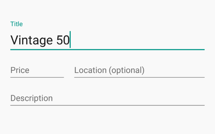 Example of placeholder text