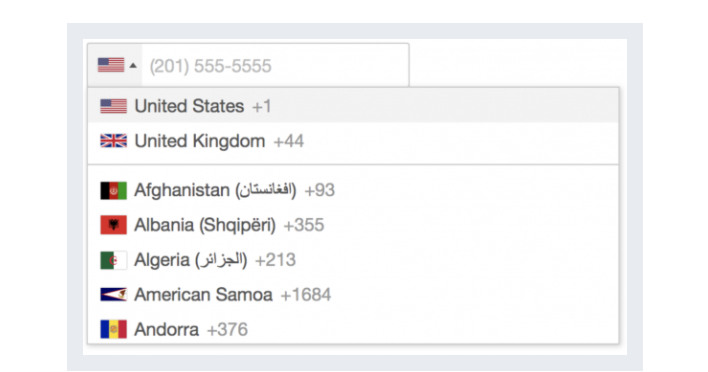 example of using smart defaults for better form conversions