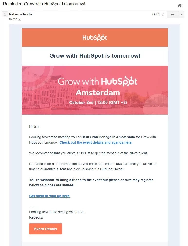 HubSpot drip email campaign 3