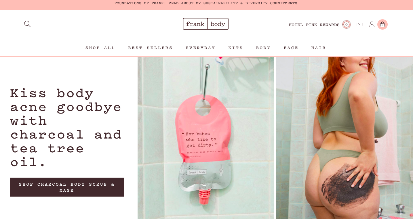 Example of a value proposition as an alternative to carousel images