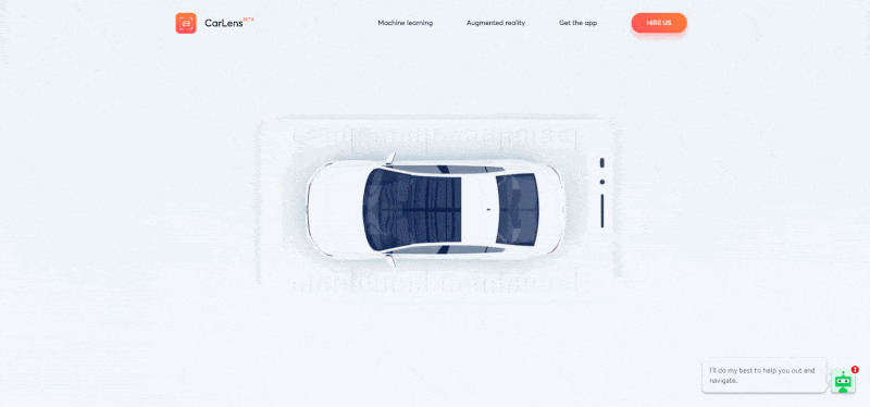 Example of using video instead of carousels in homepage