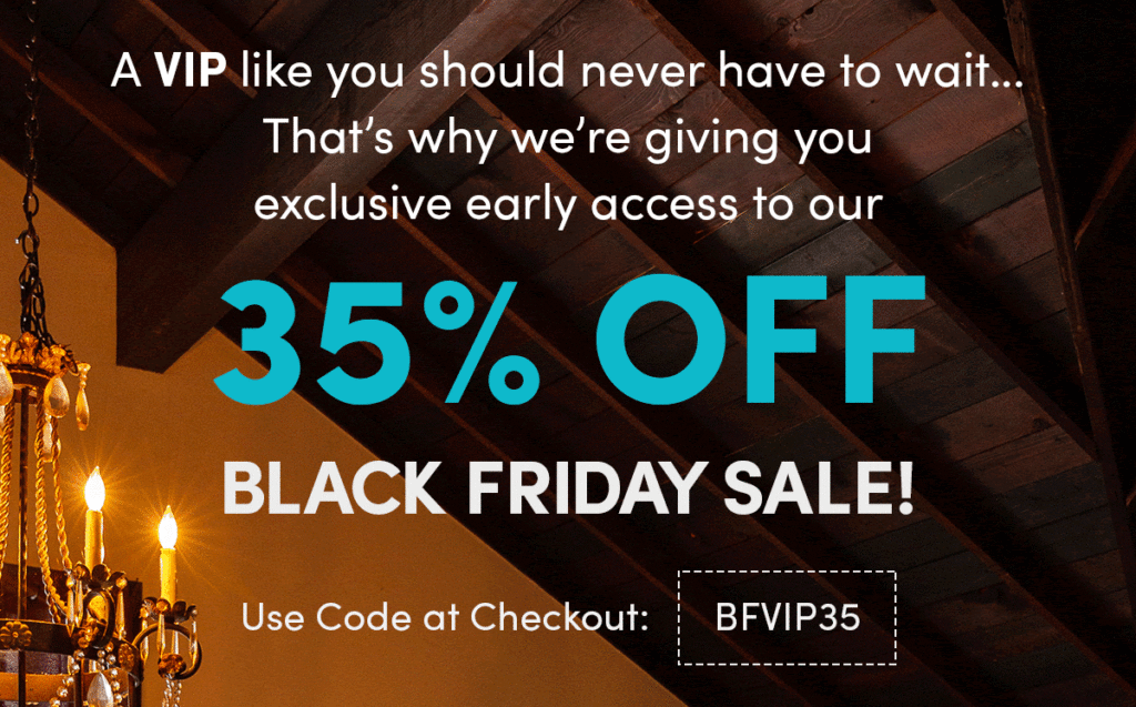 Example of email-exclusive Black Friday offer by Kate Spade