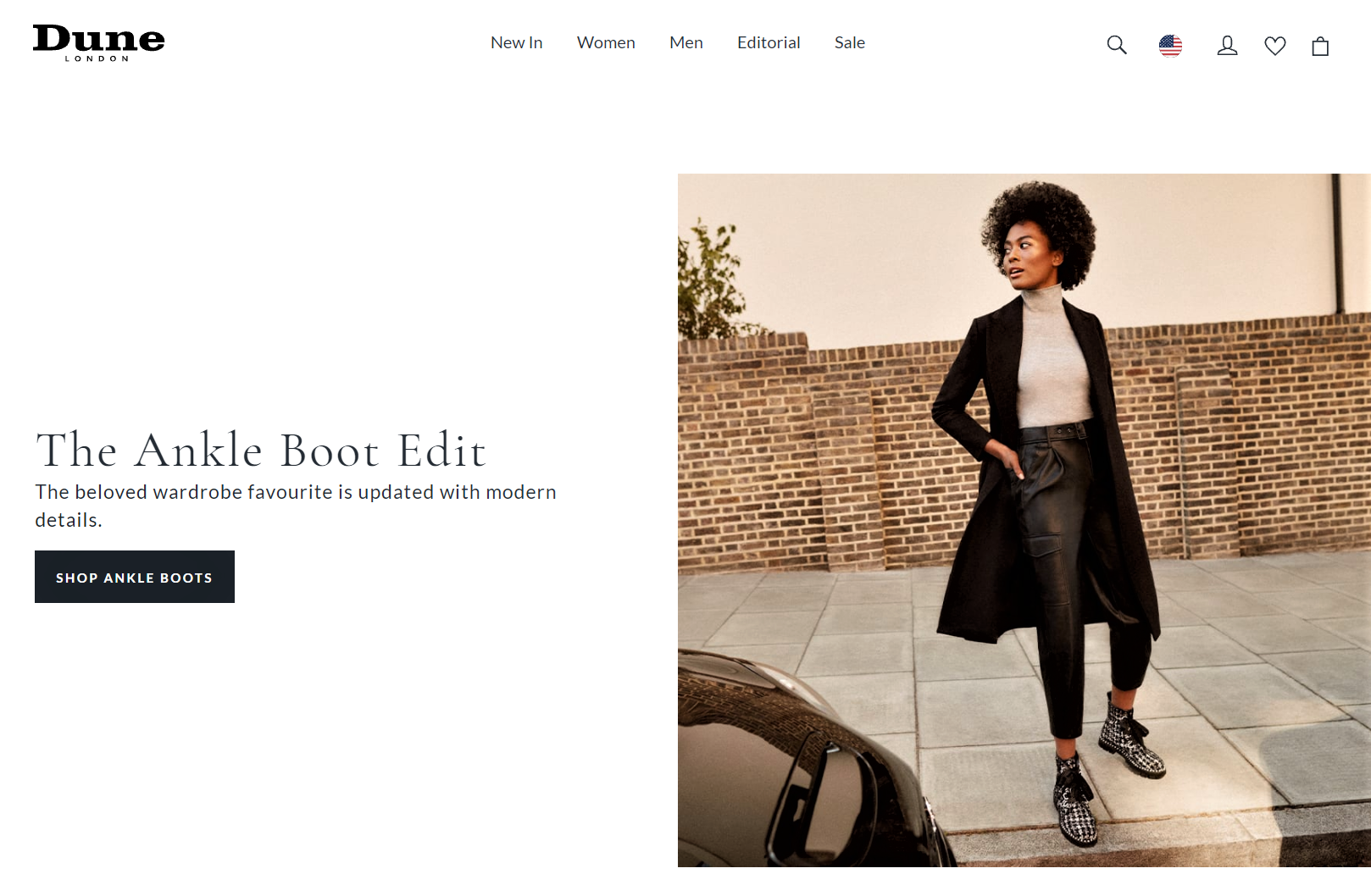 Example of influencer marketing to improve product page UX by Dune London