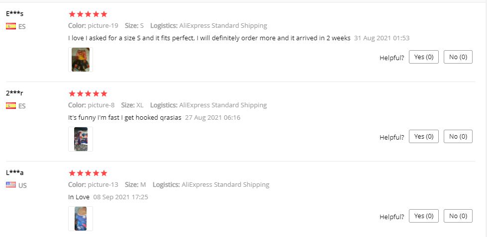 Example of user uploads in reviews for better product page UX