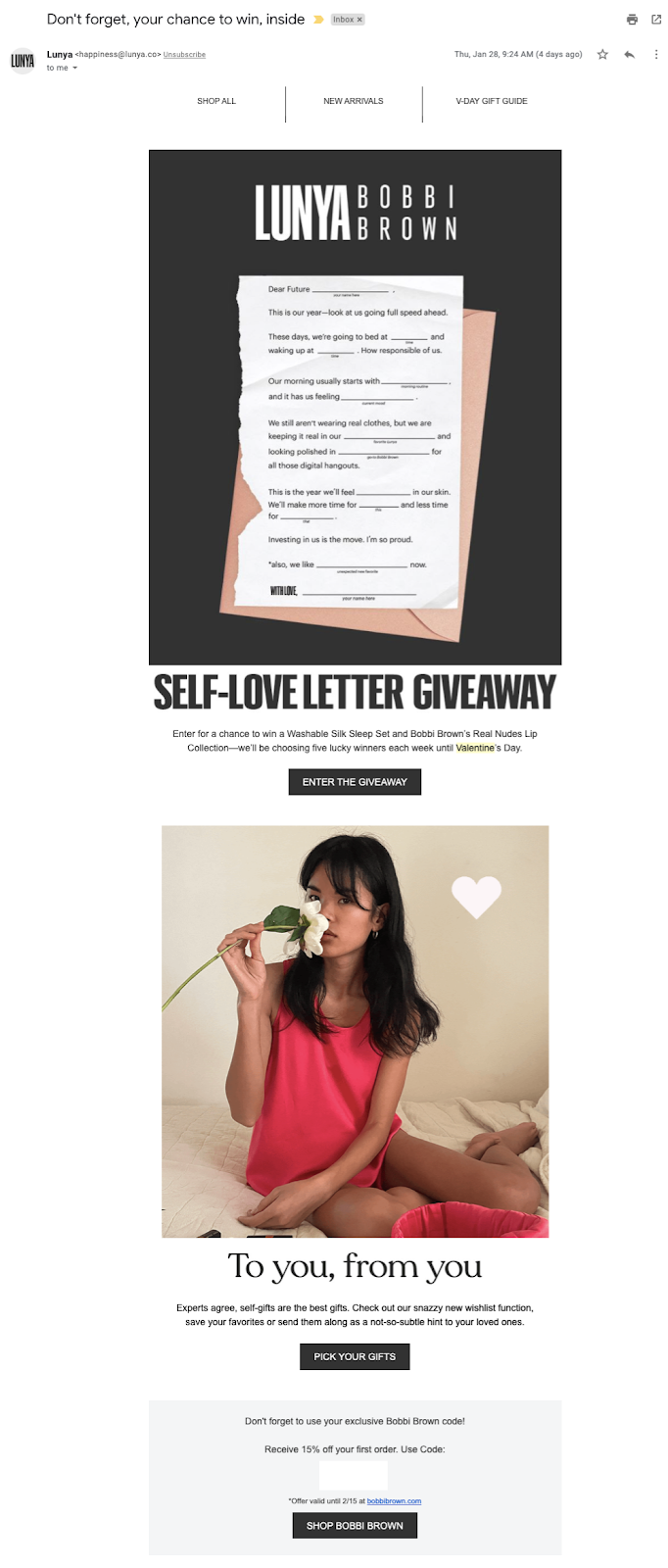 Bobbi Brown - 13 Most Common Valentine’s Day Mistakes in eCommerce