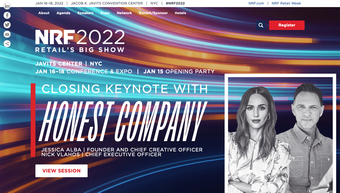 Top 24 eCommerce Conferences to Attend in 2022 - NRF 2022: Retail’s Big Show