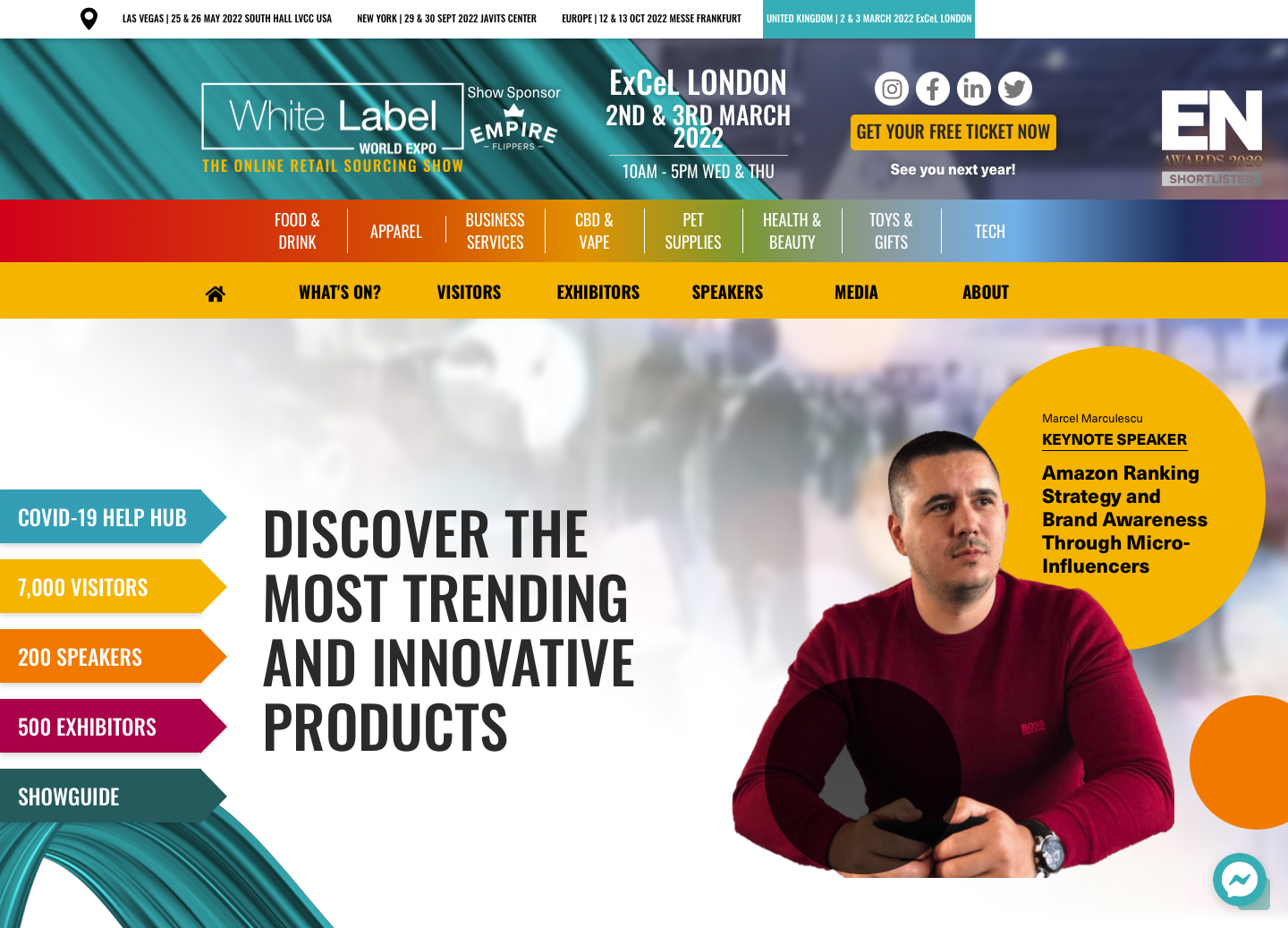 Top 24 eCommerce Conferences to Attend in 2022 - White Label World Expo