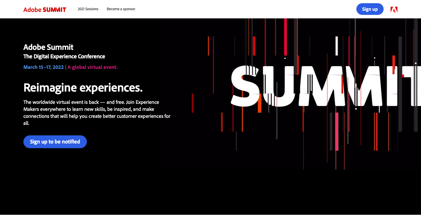 Top 24 eCommerce Conferences to Attend in 2022 - Adobe Summit