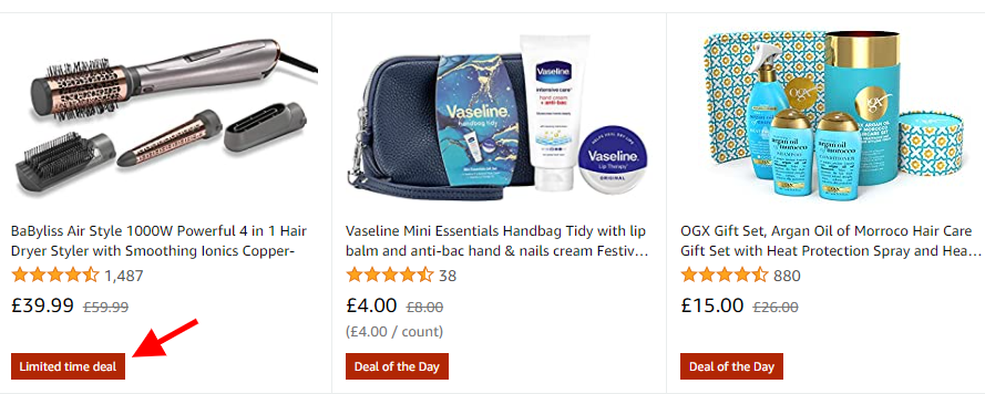 Amazon’s Urgency Nudge