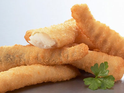 Fish fingers on our Finger food menu